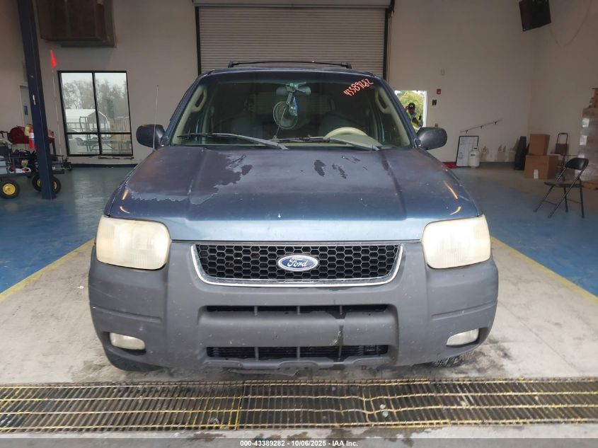 2001 Ford Escape Xlt VIN: 1FMYU03151KF62005 Lot: 43389282