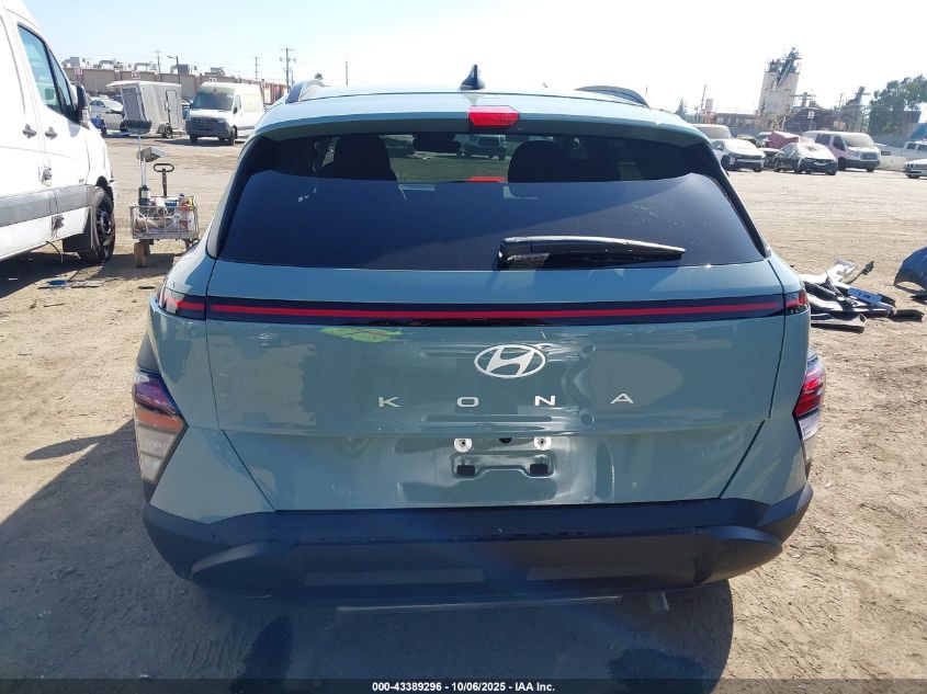 2024 Hyundai Kona Sel VIN: KM8HB3AB1RU185241 Lot: 43389296