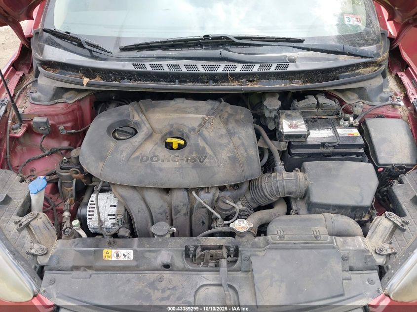 2013 Hyundai Elantra Gls VIN: 5NPDH4AE3DH339288 Lot: 43389299