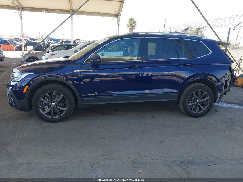 2022 Volkswagen Tiguan 2.0T Se VIN: 3VV3B7AX0NM169565 Lot: 43389301