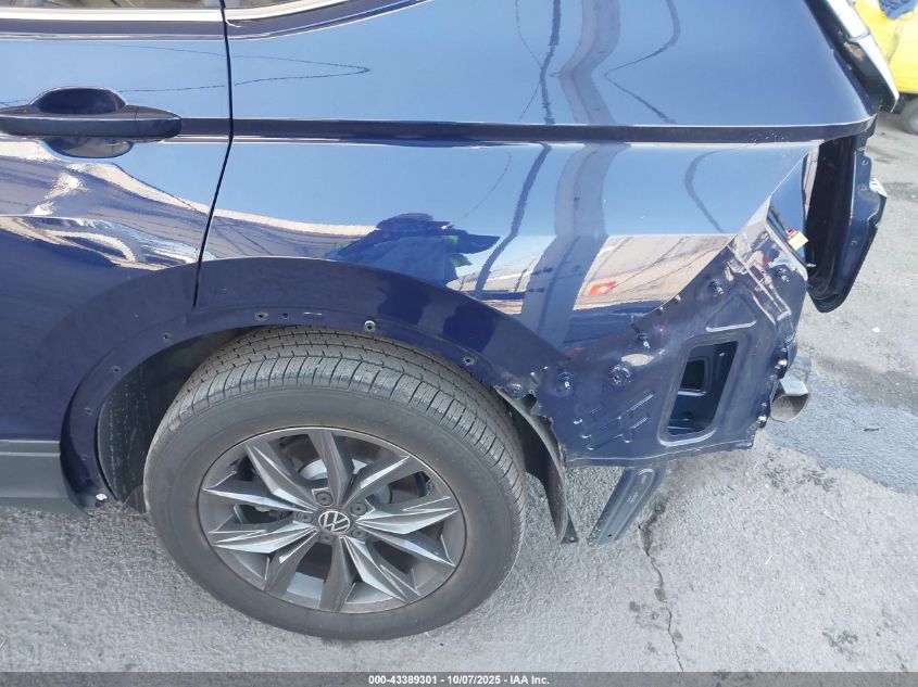 2022 Volkswagen Tiguan 2.0T Se VIN: 3VV3B7AX0NM169565 Lot: 43389301