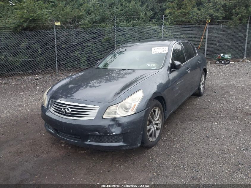 2009 Infiniti G37X VIN: JNKCV61F69M361998 Lot: 43389313