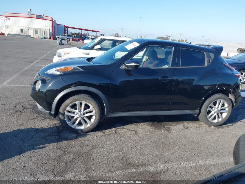 2015 Nissan Juke Sv VIN: JN8AF5MV9FT558575 Lot: 43389318