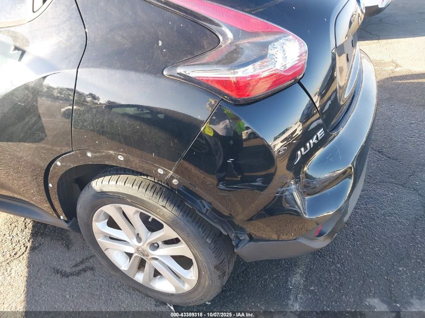 2015 Nissan Juke Sv VIN: JN8AF5MV9FT558575 Lot: 43389318