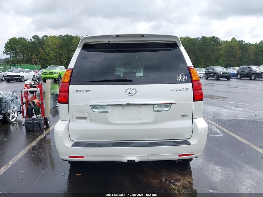 2004 Lexus Gx 470 VIN: JTJBT20X240027793 Lot: 43389348