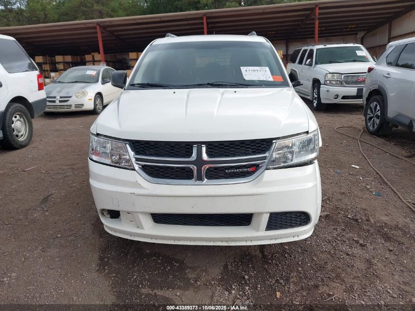 2017 Dodge Journey Se VIN: 3C4PDCAB5HT709512 Lot: 43389373