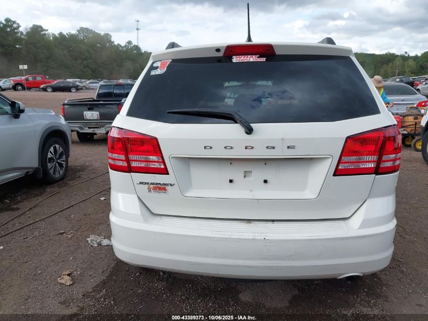 2017 Dodge Journey Se VIN: 3C4PDCAB5HT709512 Lot: 43389373