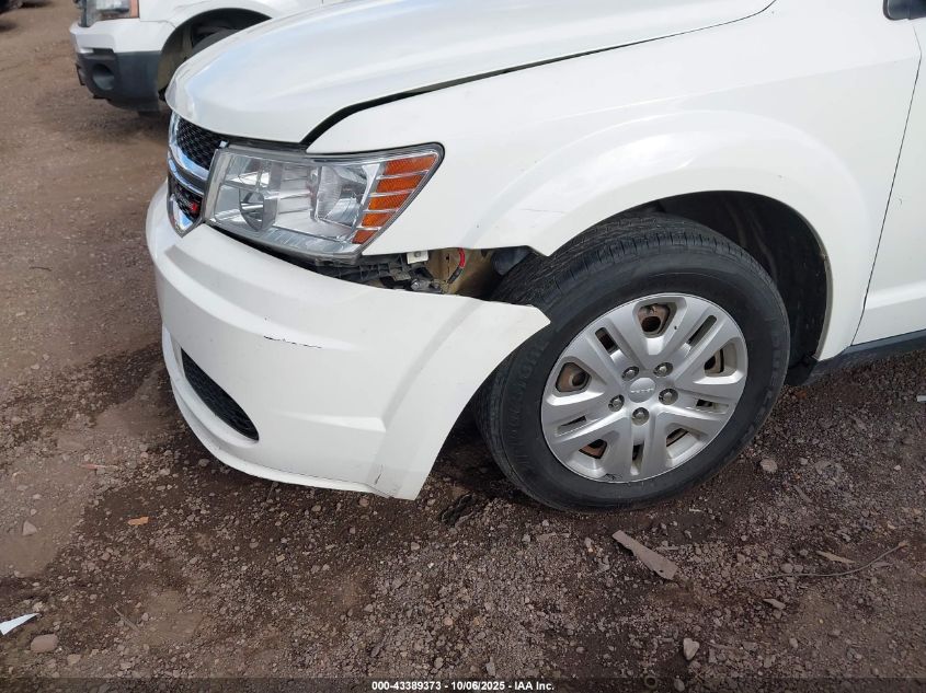 2017 Dodge Journey Se VIN: 3C4PDCAB5HT709512 Lot: 43389373