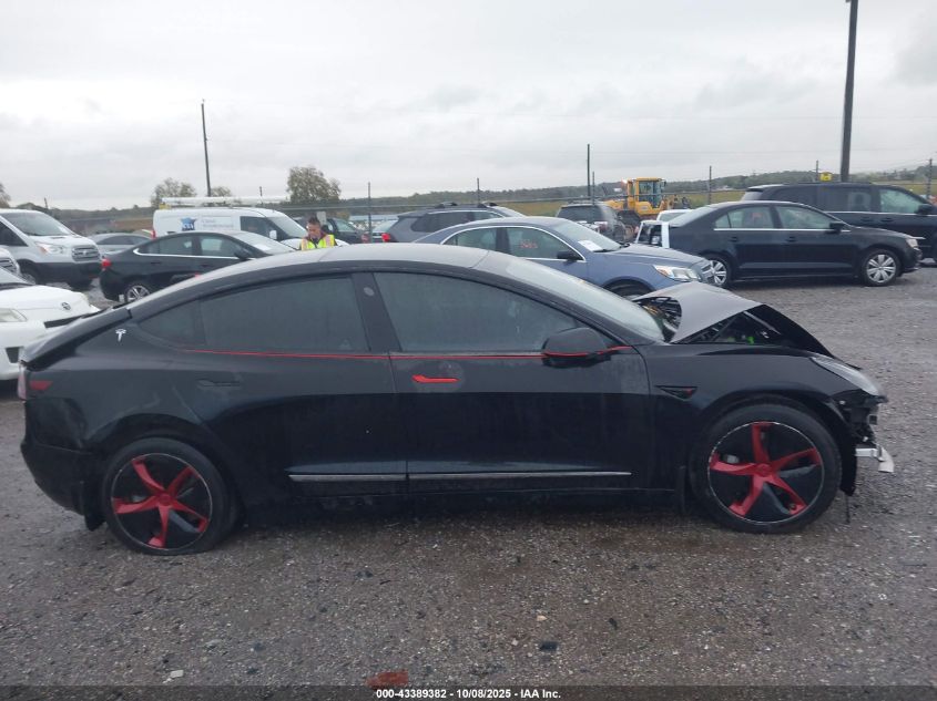 2021 Tesla Model 3 Long Range Dual Motor All-Wheel Drive VIN: 5YJ3E1EBXMF855231 Lot: 43389382