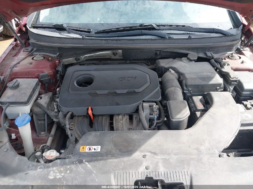 2016 Hyundai Sonata Se VIN: 5NPE24AFXGH376373 Lot: 43389387