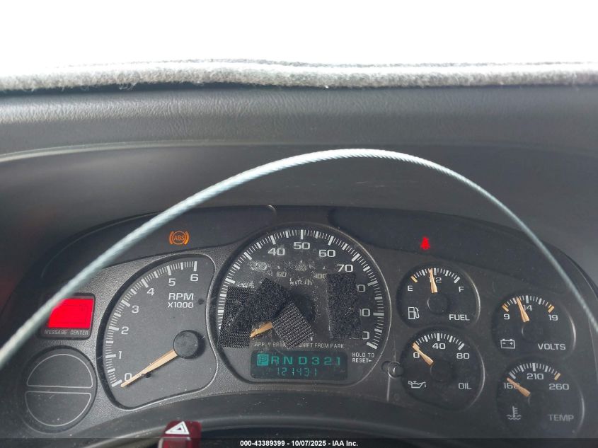 2002 Chevrolet Suburban 1500 Lt VIN: 3GNEC16Z82G304725 Lot: 43389399