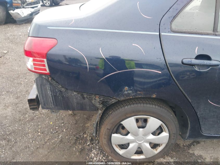 2008 Toyota Yaris VIN: JTDBT923381281504 Lot: 43389463