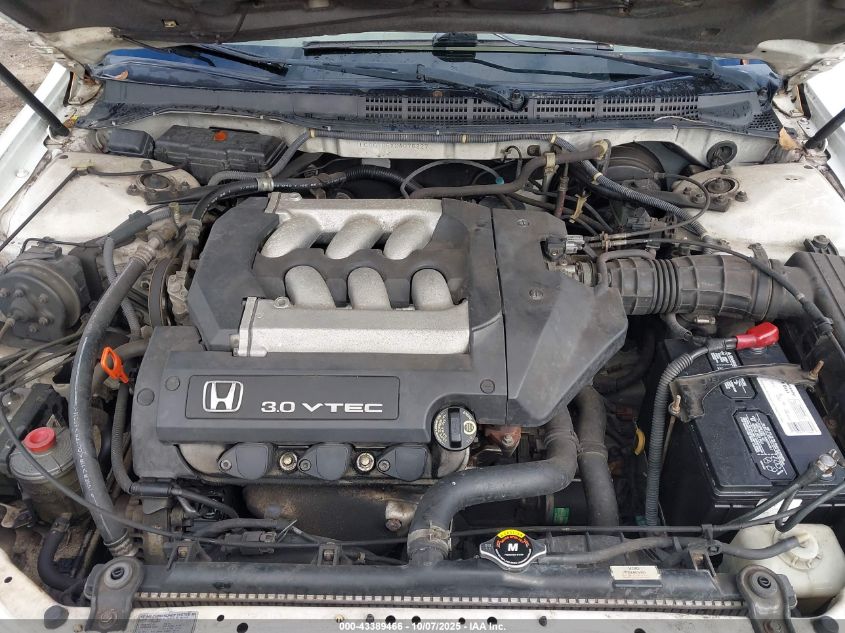 2002 Honda Accord 3.0 Ex VIN: 1HGCG165X2A076227 Lot: 43389466