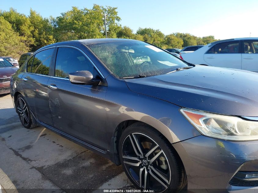 2017 Honda Accord Sport VIN: 1HGCR2F56HA256913 Lot: 43389474