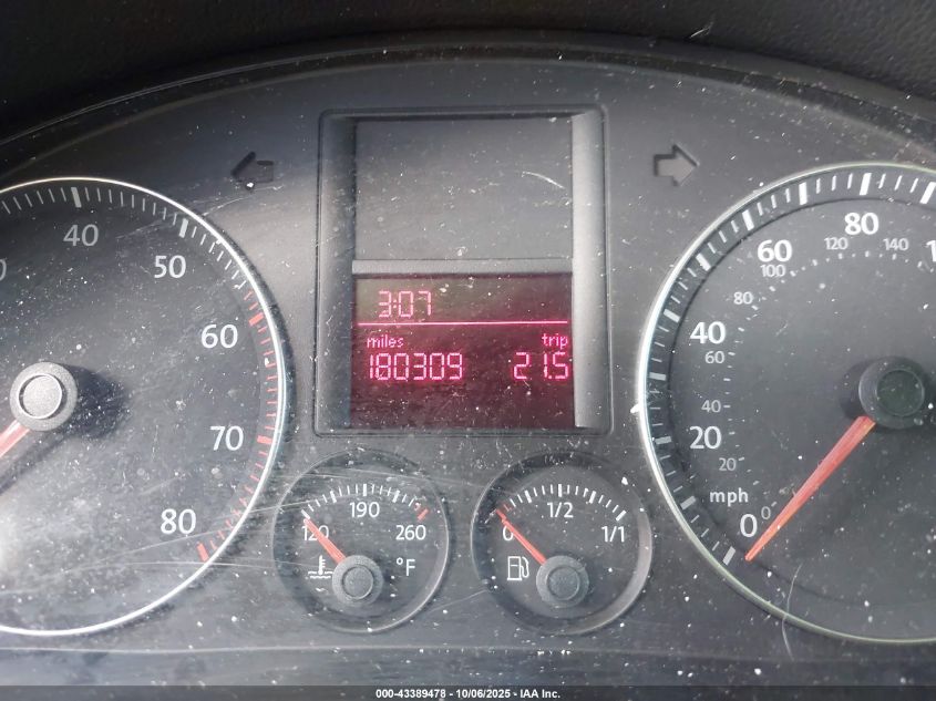 2007 Volkswagen Jetta Wolfsburg Edition VIN: 3VWEF71K27M188957 Lot: 43389478