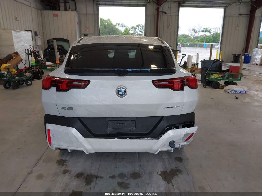 2026 BMW X2 xDrive28I VIN: WBX63GM04T5402683 Lot: 43389491
