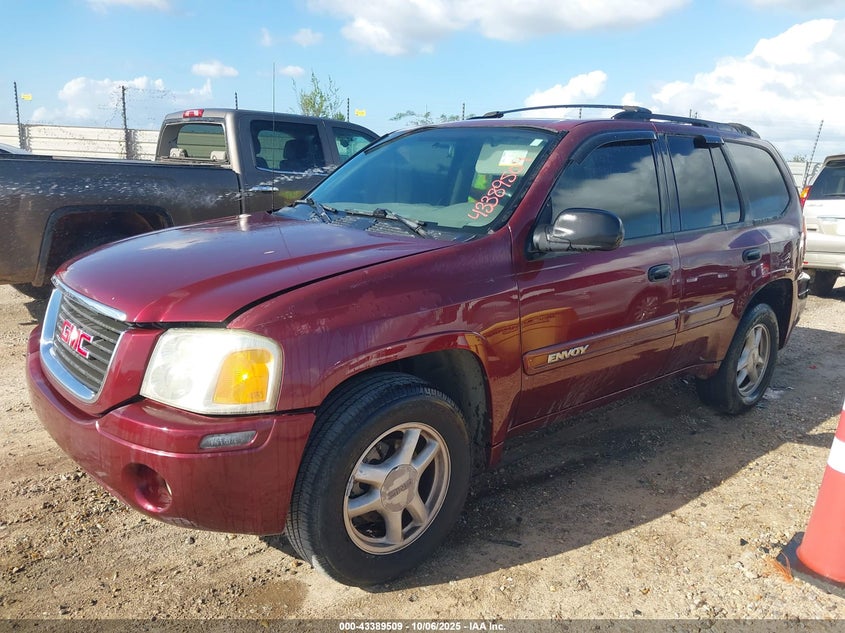 2004 GMC Envoy Sle brown other gasoline 1GKDS13S042392703 photo #3
