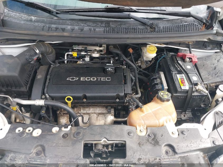 2016 Chevrolet Sonic Lt Auto VIN: 1G1JC5SHXG4169126 Lot: 43389522