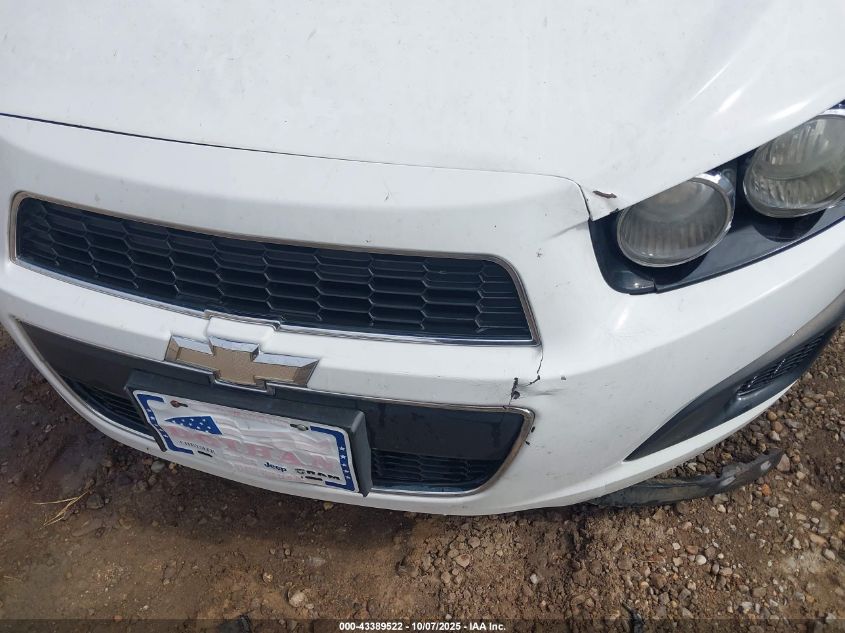 2016 Chevrolet Sonic Lt Auto VIN: 1G1JC5SHXG4169126 Lot: 43389522