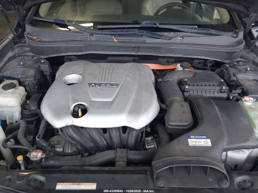 2013 Hyundai Sonata Hybrid Limited VIN: KMHEC4A49DA074194 Lot: 43389542