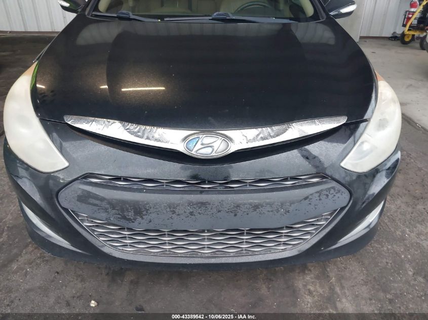 2013 Hyundai Sonata Hybrid Limited VIN: KMHEC4A49DA074194 Lot: 43389542