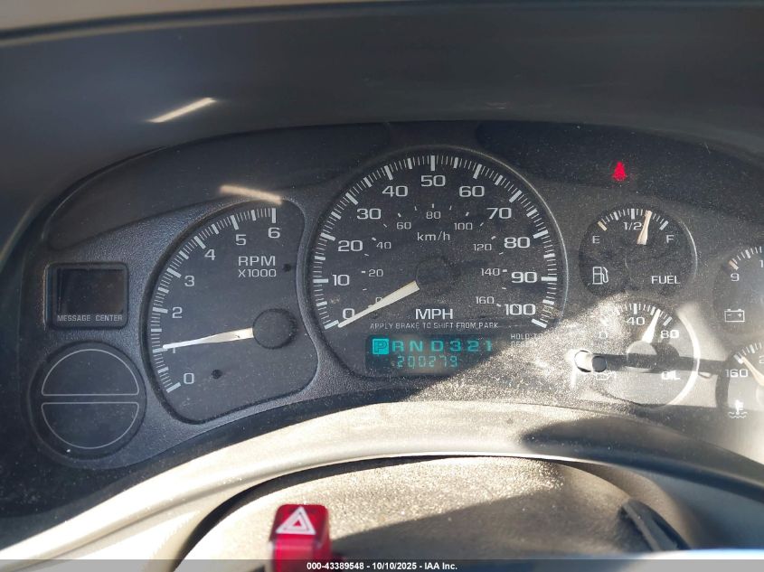 2002 Chevrolet Tahoe Ls VIN: 1GNEK13Z82J242619 Lot: 43389548