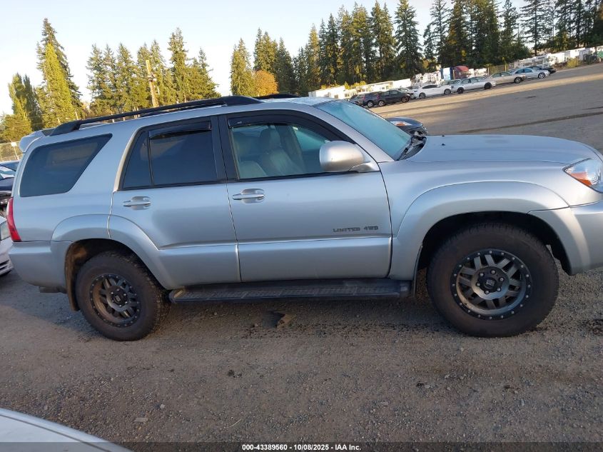 2007 Toyota 4Runner Limited V8 VIN: JTEBT17R178038743 Lot: 43389560