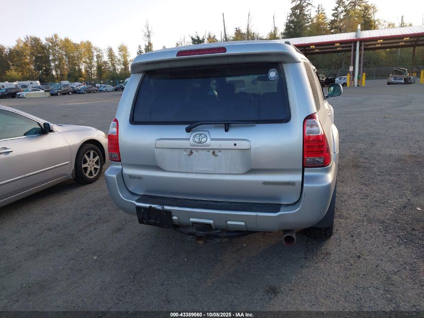 2007 Toyota 4Runner Limited V8 VIN: JTEBT17R178038743 Lot: 43389560