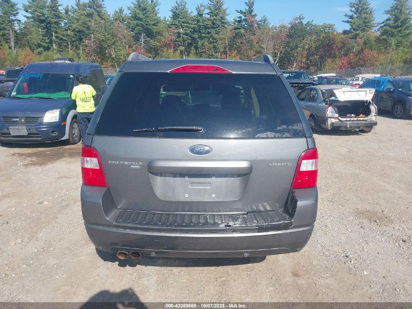 2005 Ford Freestyle Limited VIN: 1FMDK06145GA35212 Lot: 43389568