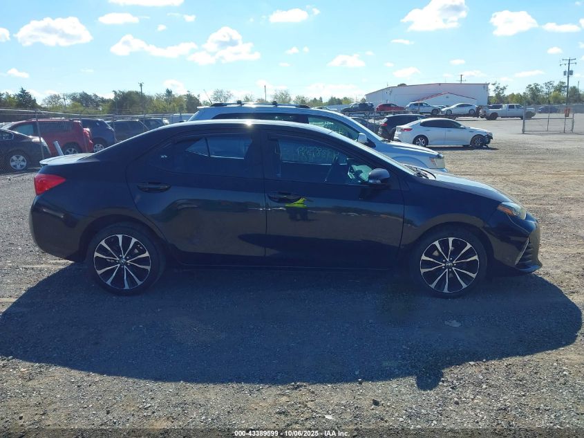 2017 Toyota Corolla Se VIN: 2T1BURHE9HC784603 Lot: 43389599