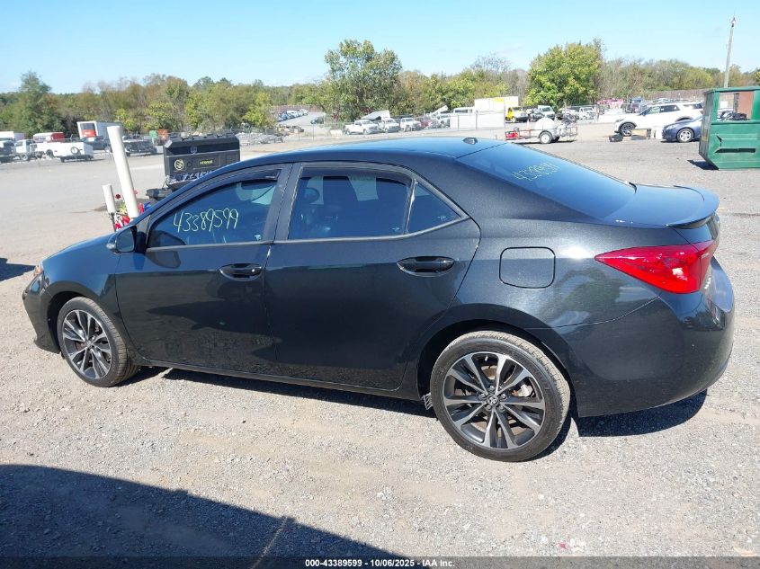 2017 Toyota Corolla Se VIN: 2T1BURHE9HC784603 Lot: 43389599