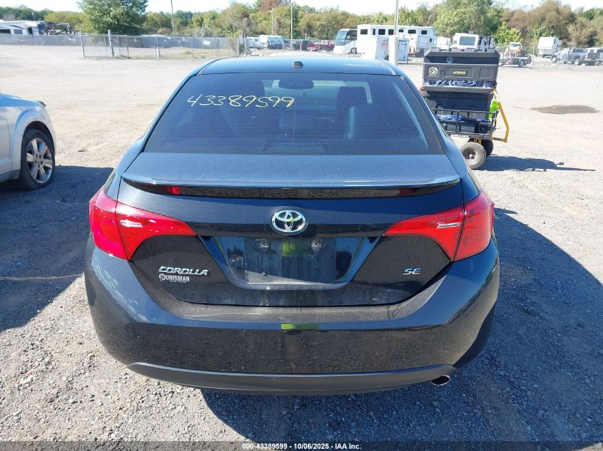 2017 Toyota Corolla Se VIN: 2T1BURHE9HC784603 Lot: 43389599