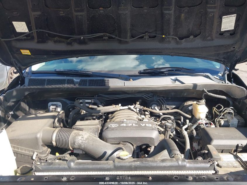 2007 Toyota Tundra Sr5 4.7L V8 VIN: 5TFRT541X7X011362 Lot: 43389628