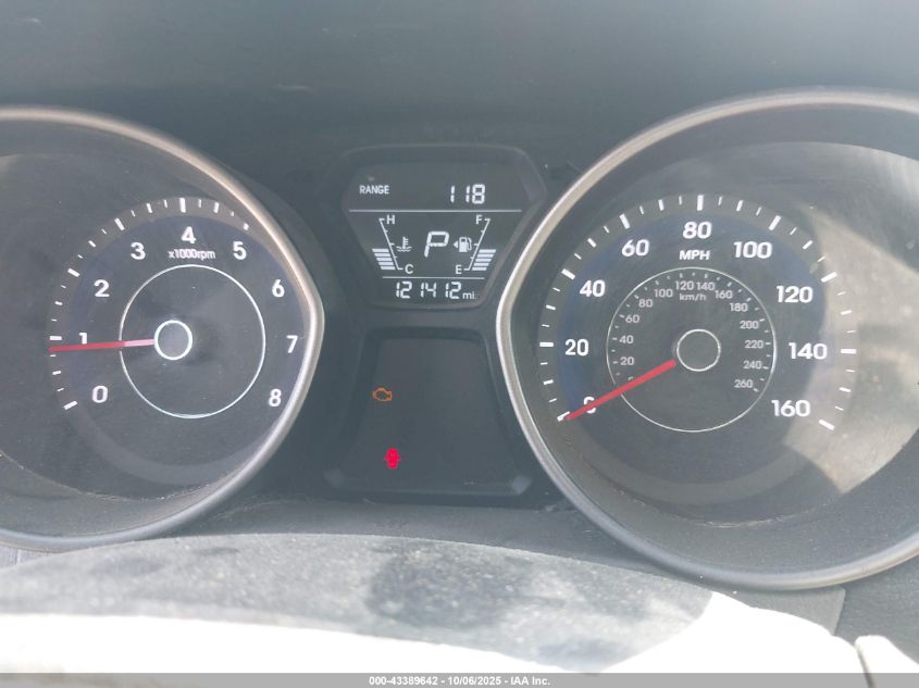 2014 Hyundai Elantra Se VIN: 5NPDH4AE8EH536653 Lot: 43389642