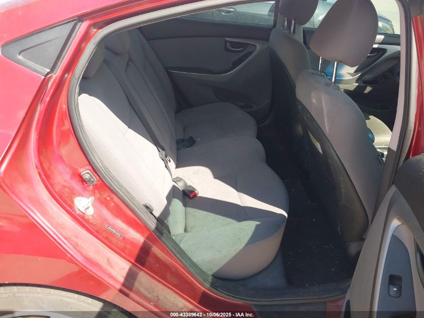 2014 Hyundai Elantra Se VIN: 5NPDH4AE8EH536653 Lot: 43389642