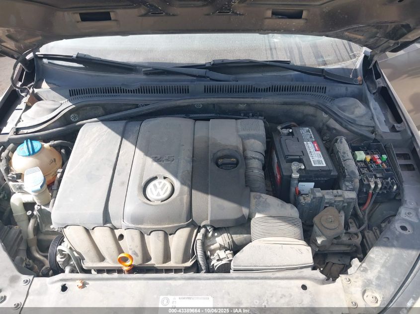 2012 Volkswagen Jetta 2.5L Se VIN: 3VWDX7AJ3CM311871 Lot: 43389664