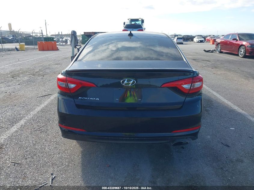 2017 Hyundai Sonata Se VIN: 5NPE24AF5HH550500 Lot: 43389667