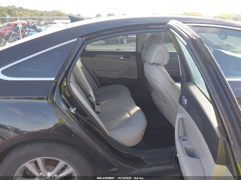 2017 Hyundai Sonata Se VIN: 5NPE24AF5HH550500 Lot: 43389667