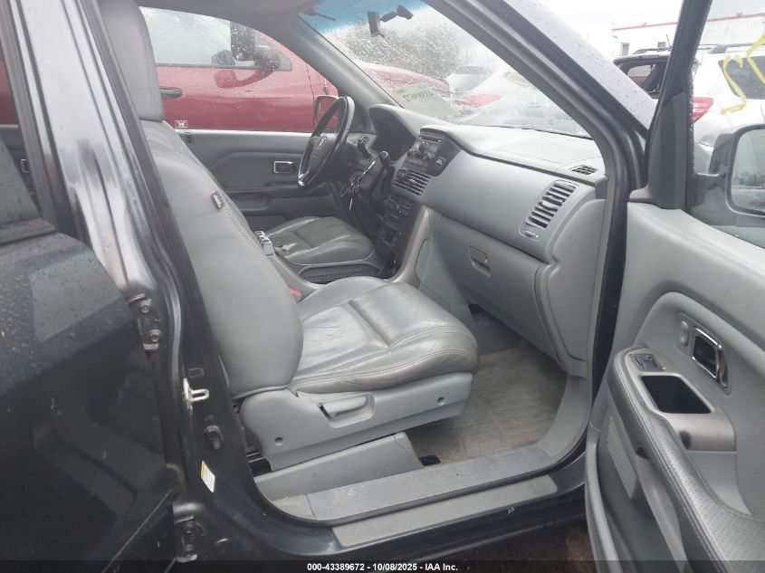 2005 Honda Pilot Ex-L VIN: 2HKYF18505H501617 Lot: 43389672