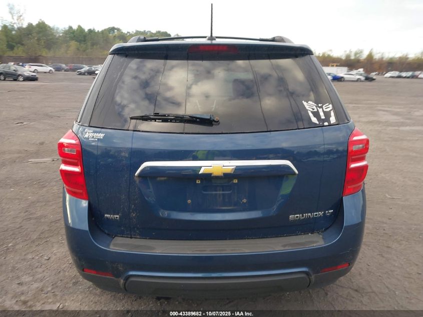 2016 Chevrolet Equinox Lt VIN: 2GNFLFEK9G6325415 Lot: 43389682