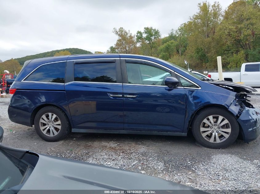 2015 Honda Odyssey Ex-L VIN: 5FNRL5H69FB126324 Lot: 43389738