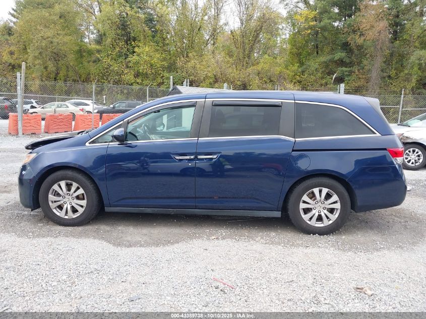 2015 Honda Odyssey Ex-L VIN: 5FNRL5H69FB126324 Lot: 43389738