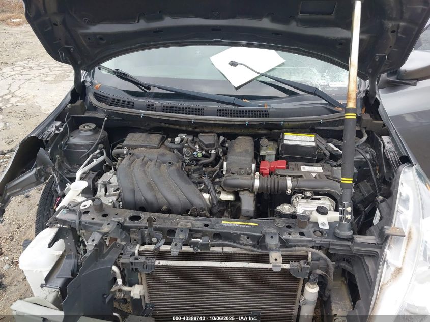 2019 Nissan Versa 1.6 S+ VIN: 3N1CN7AP1KL808286 Lot: 43389743