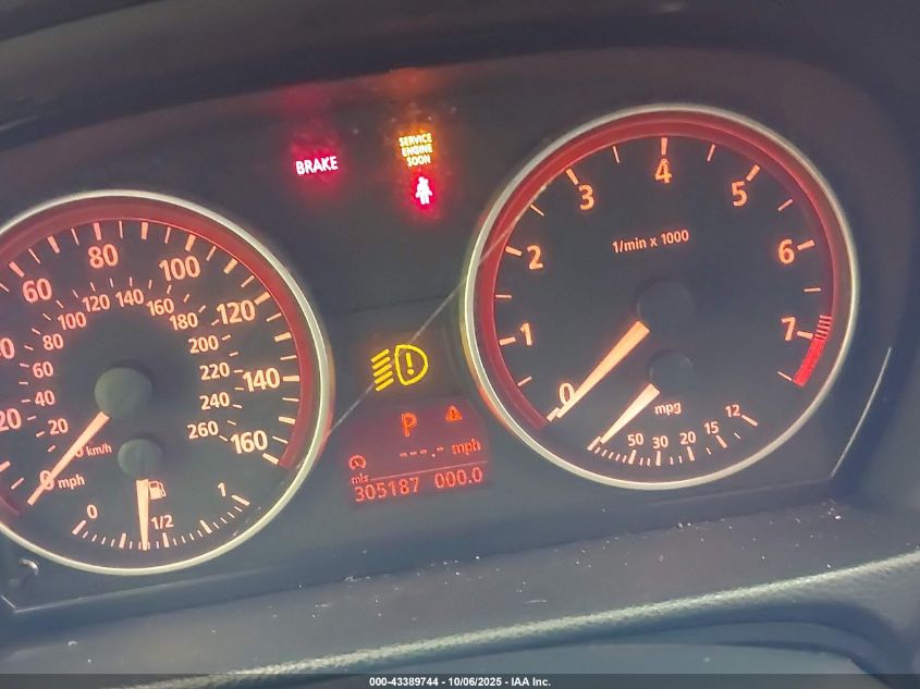 2006 BMW 330I VIN: WBAVB33586KR76210 Lot: 43389744