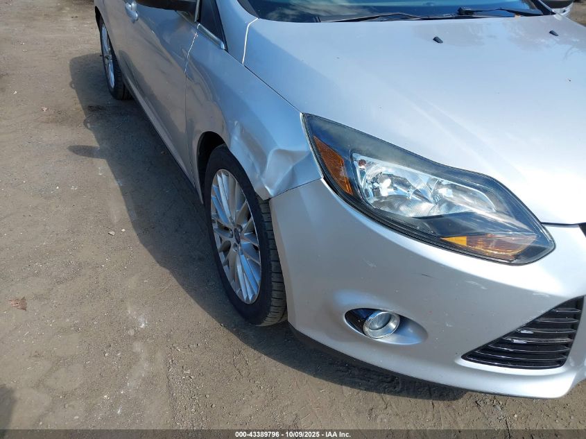 2014 Ford Focus Titanium VIN: 1FADP3N24EL144588 Lot: 43389796