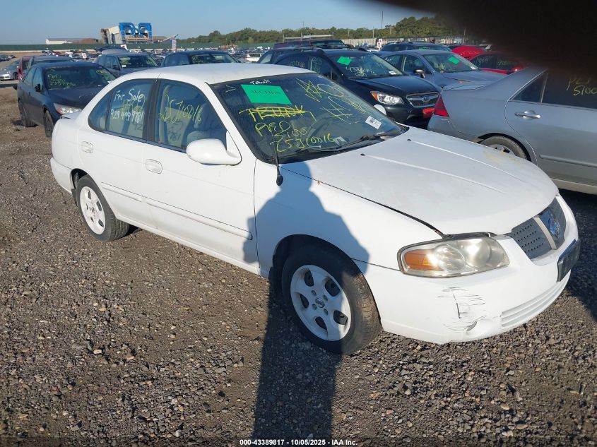 2004 Nissan Sentra 1.8S VIN: 3N1CB51D34L867121 Lot: 43389817