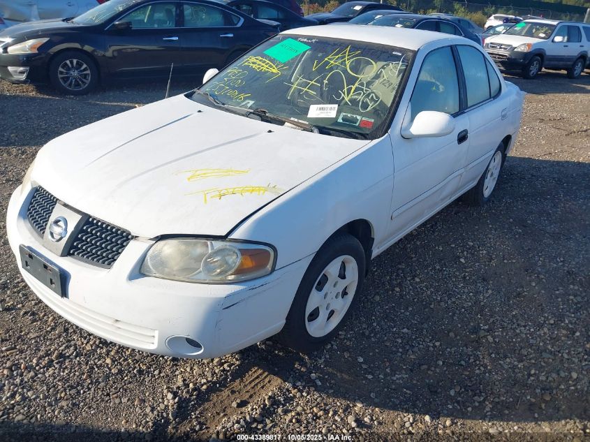 2004 Nissan Sentra 1.8S VIN: 3N1CB51D34L867121 Lot: 43389817