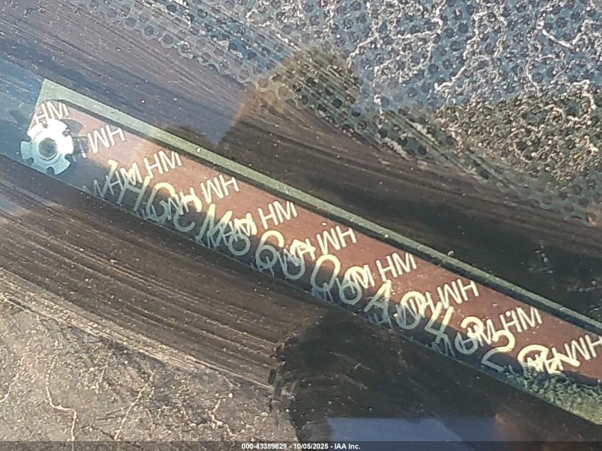 2006 Honda Accord Sdn Ex-L V6 VIN: 1HGCM66506A043295 Lot: 43389829