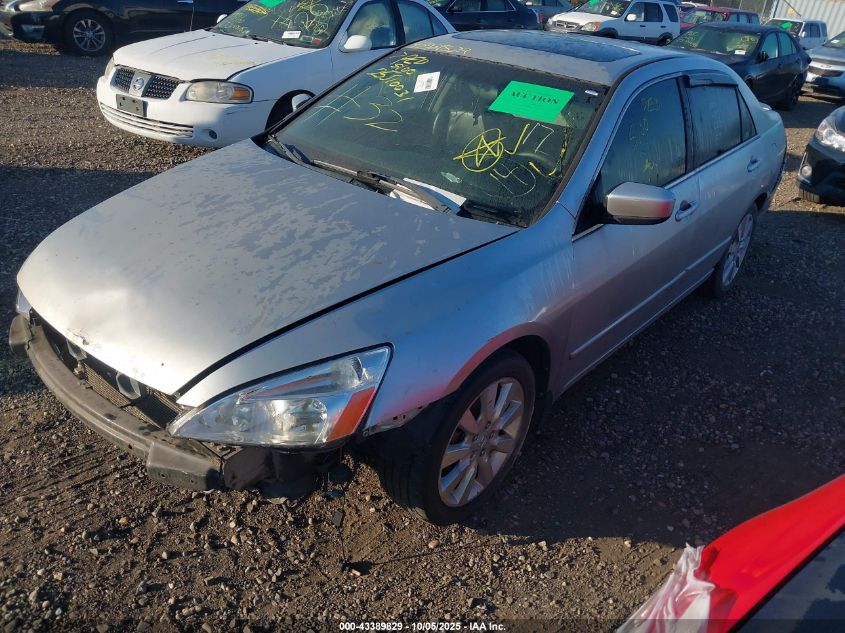 2006 Honda Accord Sdn Ex-L V6 VIN: 1HGCM66506A043295 Lot: 43389829