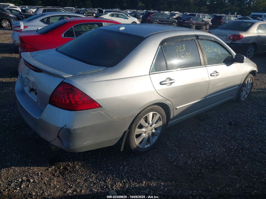 2006 Honda Accord Sdn Ex-L V6 VIN: 1HGCM66506A043295 Lot: 43389829